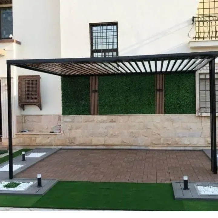 برجولات ديكور للمداخل حي المربع – تضيف ظلال أنيقة وبصمة فنية