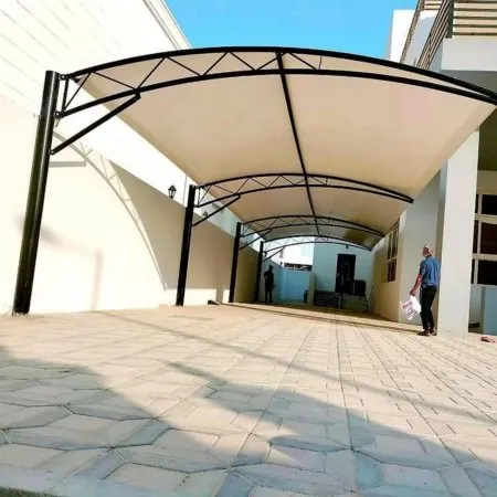 تركيب مظلات حي الياسمين لحل الأمثل لحماية المساحات المفتوحة