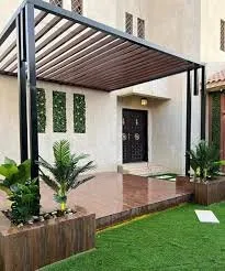 تركيب مظلات حي الياسمين لحل الأمثل لحماية المساحات المفتوحة