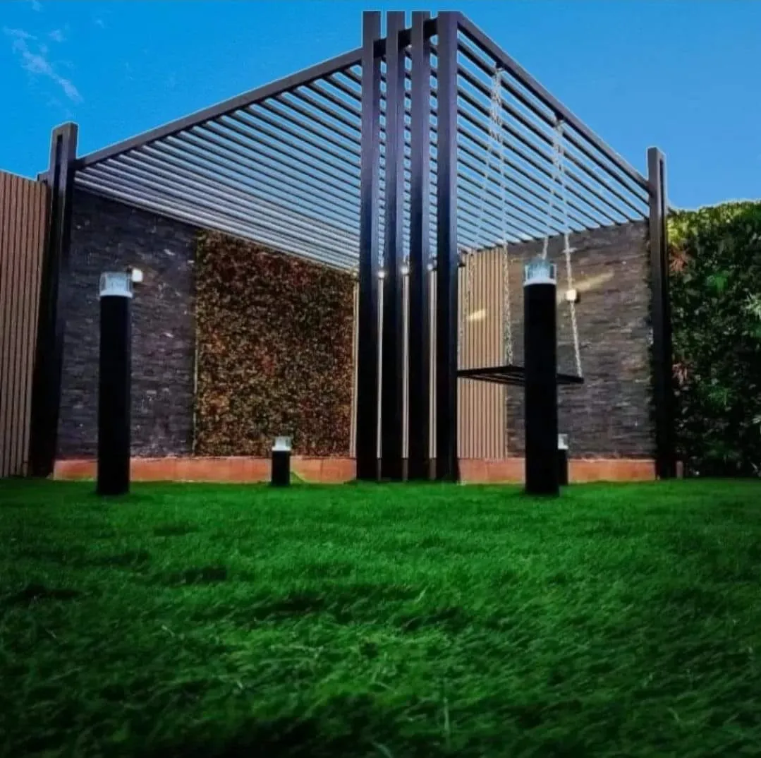 جلسات شتويه وبرجولات واحواض كلاسيكيه في حي حطين