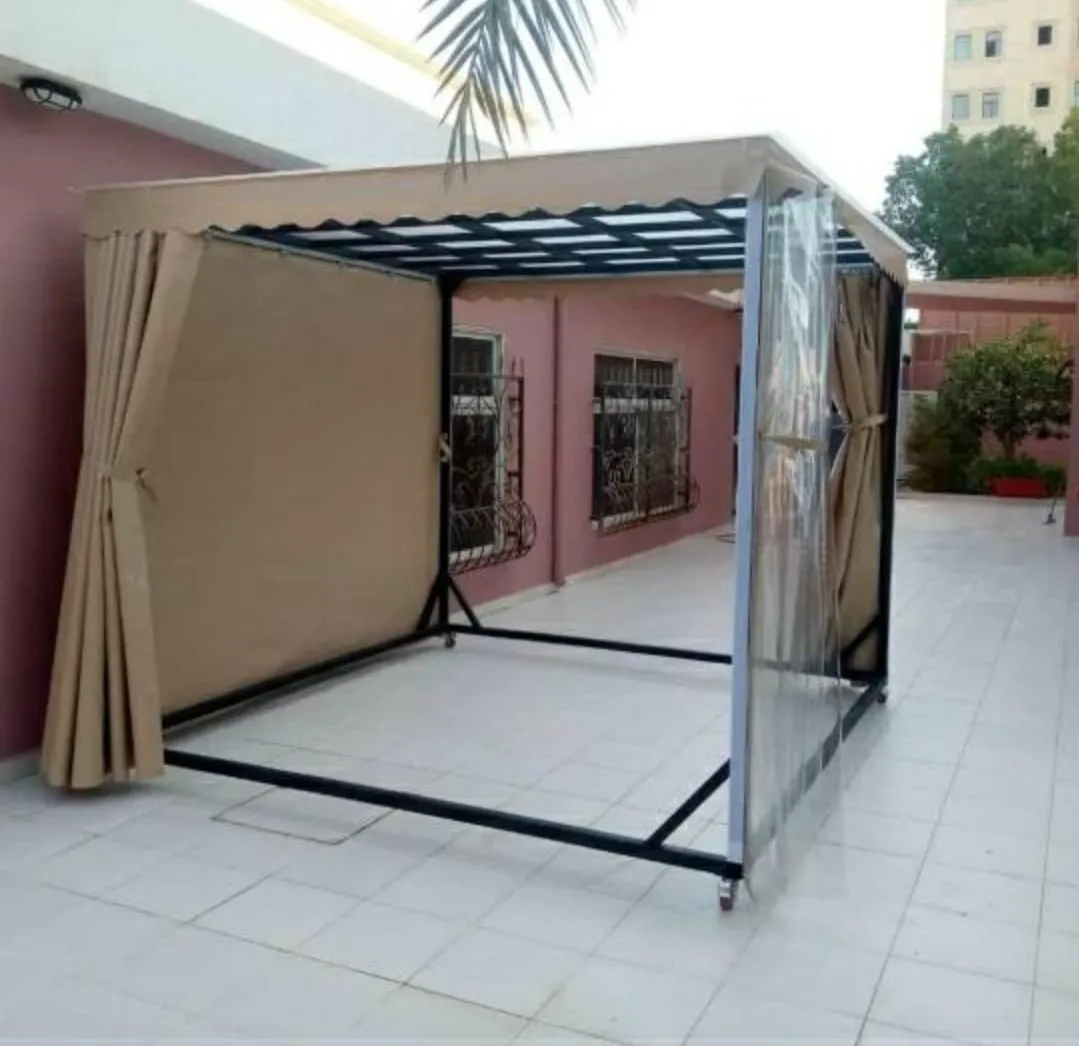 جلسات شتويه وبرجولات واحواض كلاسيكيه في حي حطين