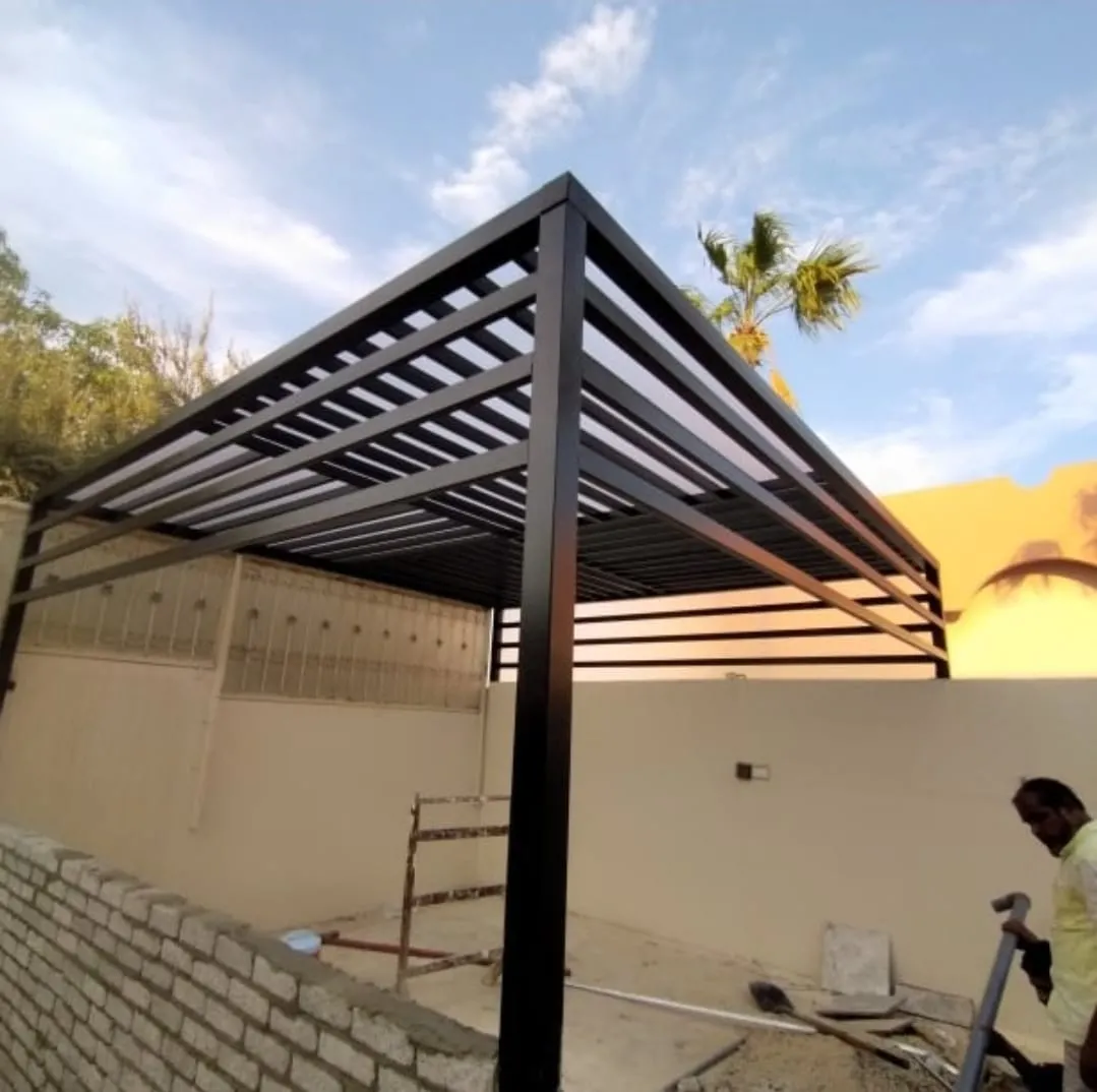 جلسات شتويه وبرجولات واحواض كلاسيكيه في حي حطين