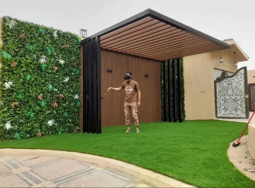 جلسات شتويه وبرجولات واحواض كلاسيكيه في حي حطين