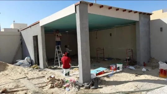 ملاحق ومجالس البناء الحديث ومجالس ملكيه حي الديرة 