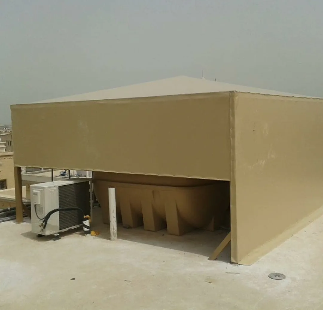 مظلات خزانات مظلات سخانات مظلات مكيفات مظلات السطح حي الحزم