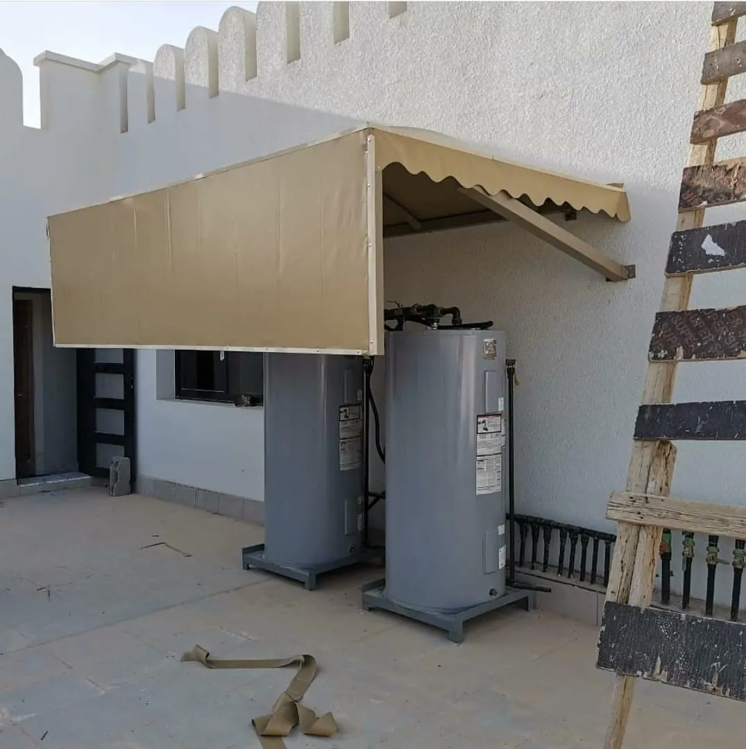 مظلات خزانات مظلات سخانات مظلات مكيفات مظلات السطح حي الحزم