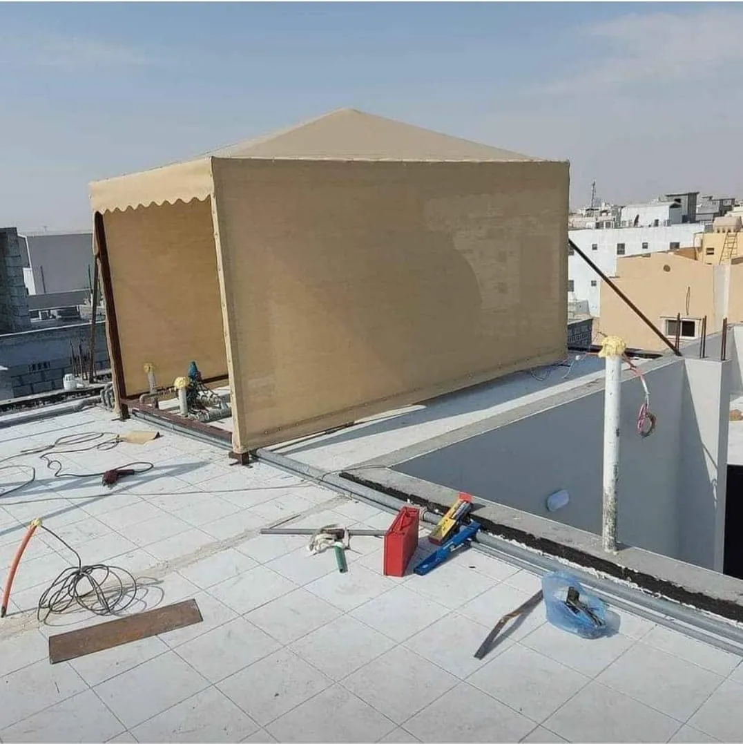 مظلات خزانات مظلات سخانات مظلات مكيفات مظلات السطح حي الحزم