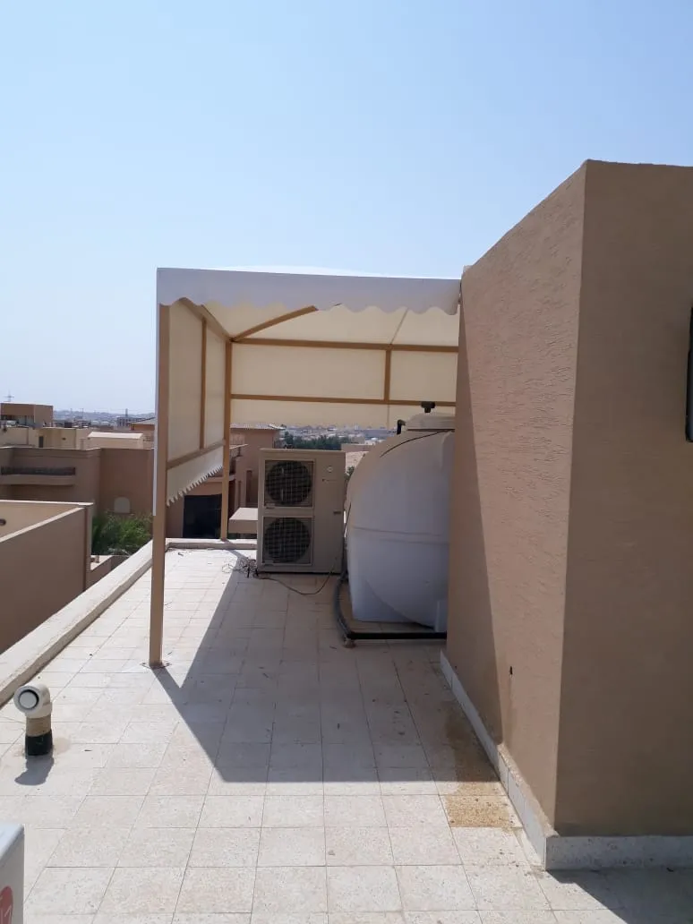 مظلات خزانات مظلات سخانات مظلات مكيفات مظلات السطح حي الحزم