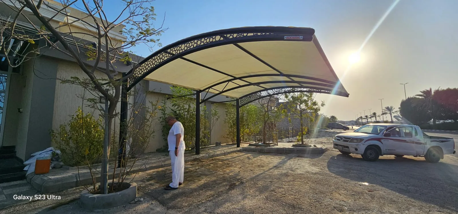 مظلات سيارات مظلات حدائق مظلات ممرات مظلات كابولي حي الروضة 