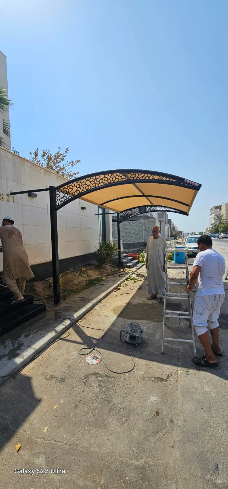 مظلات سيارات مظلات حدائق مظلات ممرات مظلات كابولي حي الروضة 