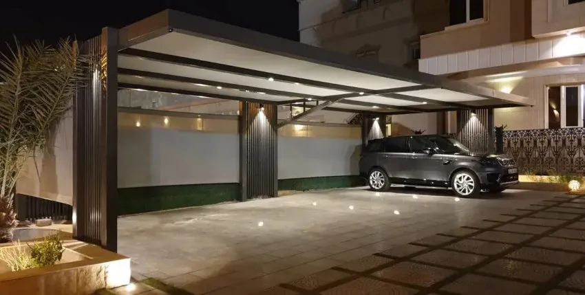 مظلات سيارات مظلات حدائق مظلات ممرات مظلات كابولي حي الروضة 