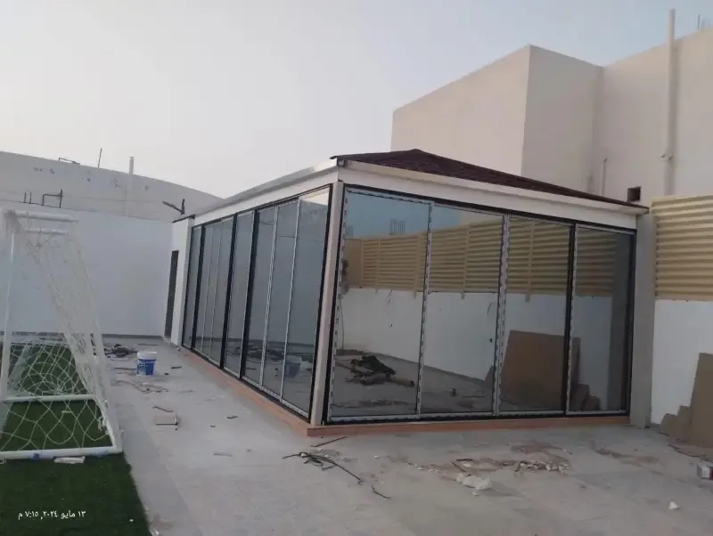مقاول بناء مجالس زجاجية أنيقة وبسيطة بأقل تكلفة حي الصحافة
