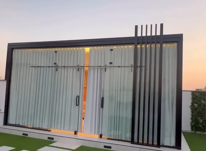 مقاول بناء مجالس زجاجية أنيقة وبسيطة بأقل تكلفة حي الصحافة