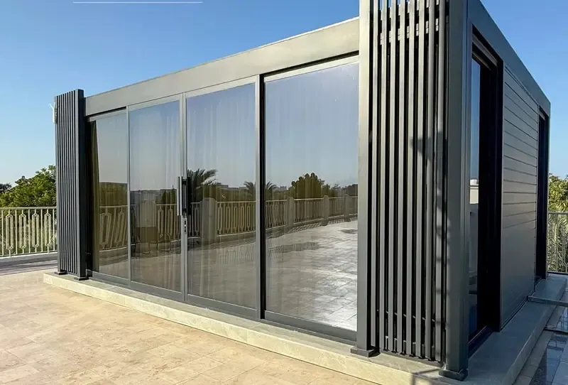 مقاول بناء مجالس زجاجية أنيقة وبسيطة بأقل تكلفة حي الصحافة