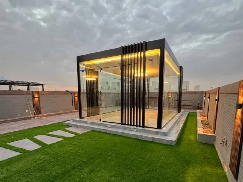 غرف إضافية خارجية وملاحق للاستراحة (أو للضيافة)بحي الربيع