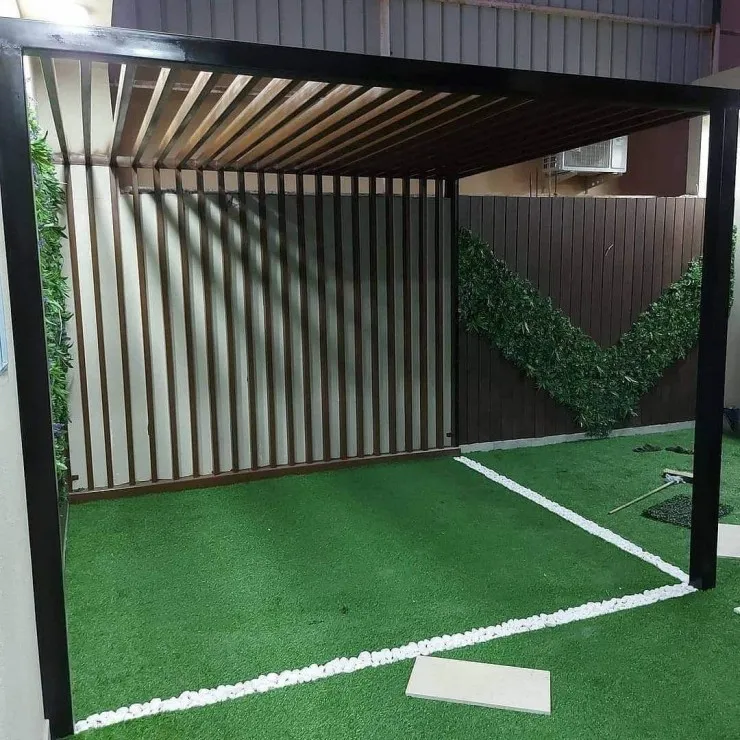 مظلات وسواتر في حي عكاظ أحواش الفلل دليل الفخامة والحماية