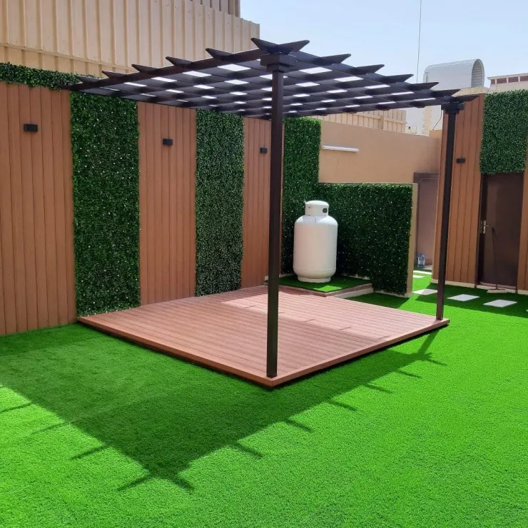 مظلات وسواتر في حي عكاظ أحواش الفلل دليل الفخامة والحماية