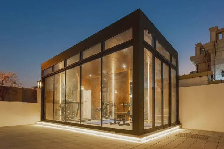 ملاحق خارجية| تركيب ملاحق ساندوتش بانل | ملاحق زجاجية فخمة