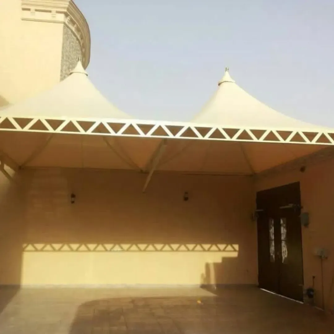 مظلات جلد PVCحي الملقاوالنرجس: الجودة والمتانة بأسلوب عصري