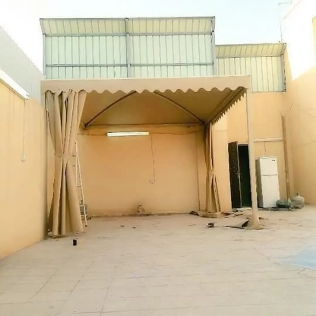 مظلات جلد PVCحي الملقاوالنرجس: الجودة والمتانة بأسلوب عصري