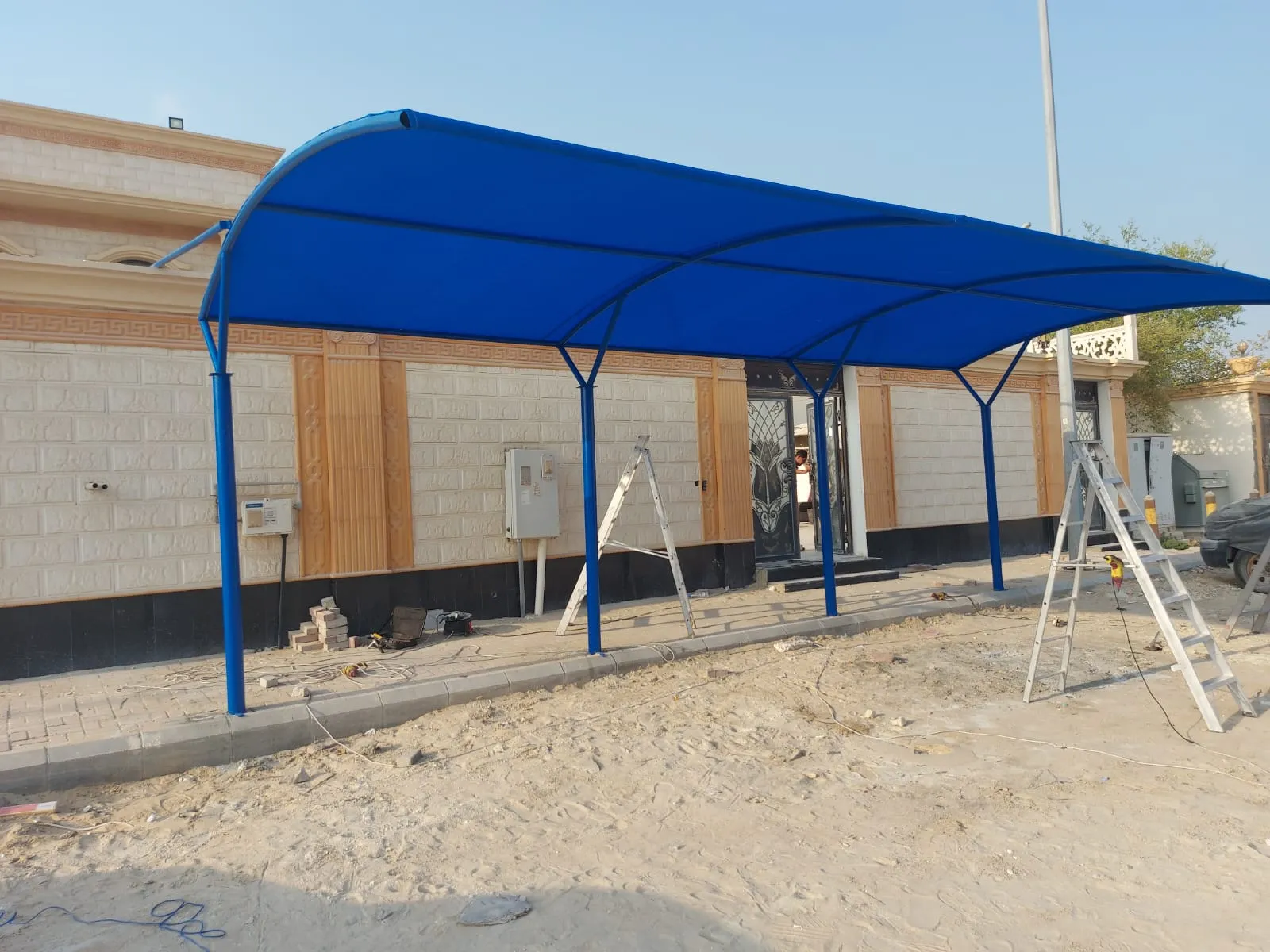 مظلات حدائق للمنزل حي الصحافة باحدث صور مظلات حدائق خارجية 