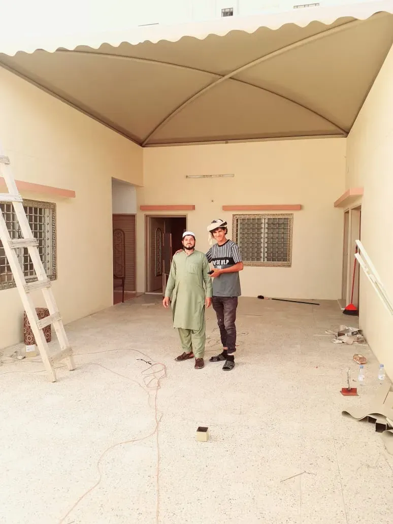 تركيب مظلات حي المزاحمية والملقا|تصاميم حديثة بضمان 15 سنه 