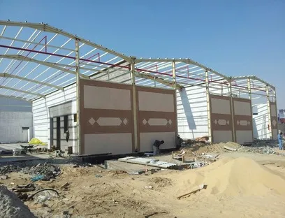 تصميم هناجر ومستودعات بحي الرمال|تكلفة المتر وأفضل المواصفات