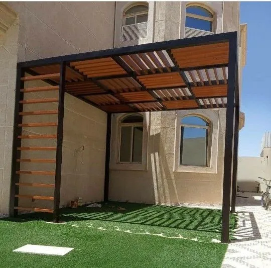 أفضل أنواع مظلات أحواش ومواقف سيارات في الرياض حي الروضة