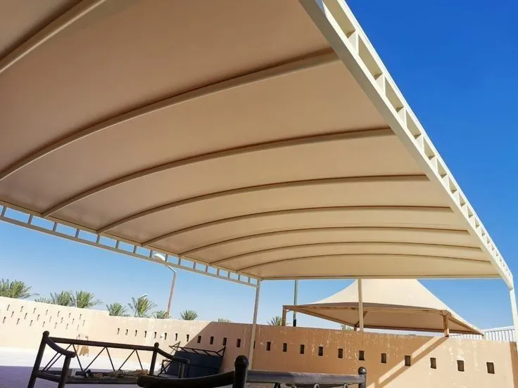 أفضل أنواع مظلات أحواش ومواقف سيارات في الرياض حي الروضة