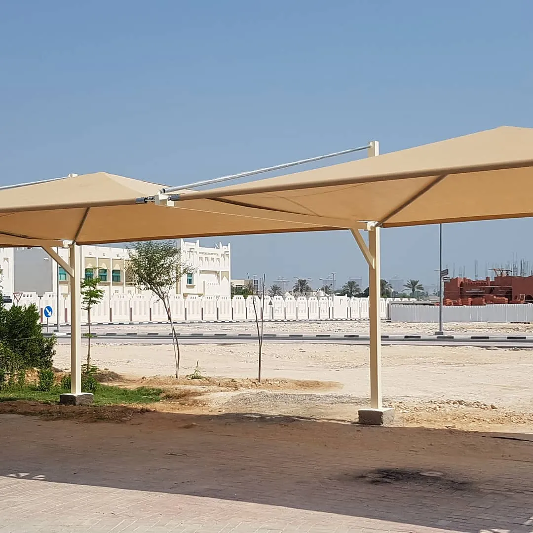 اصلاح مظلات كراج مقوسة بتثبيت آمن في حي السويدي غرب الرياض 