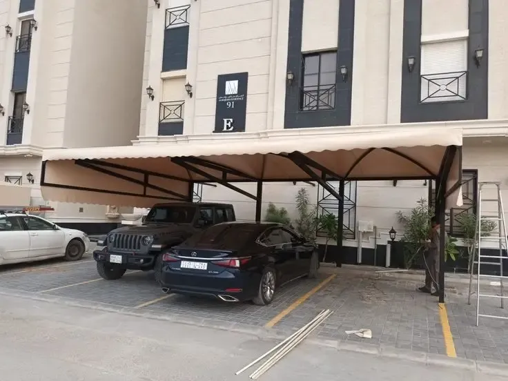 أنواع مظلات سيارات خارجية بحي الياسمين:لتركيب مظلات البوثلين