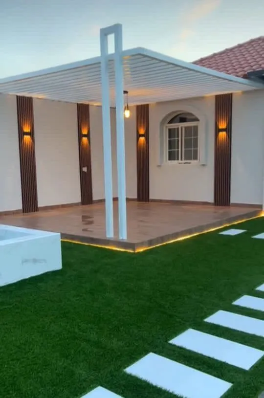 مظلات أحواش وجلسات خارجية حي الندى:بأفضل الأنواع والأسعار