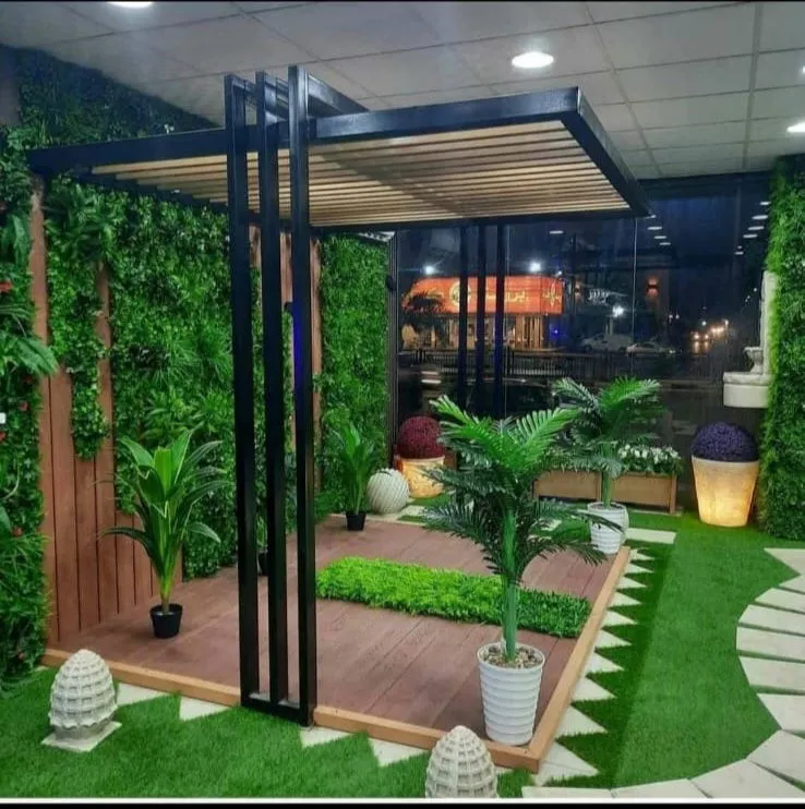 مظلات أحواش وجلسات خارجية حي الندى:بأفضل الأنواع والأسعار