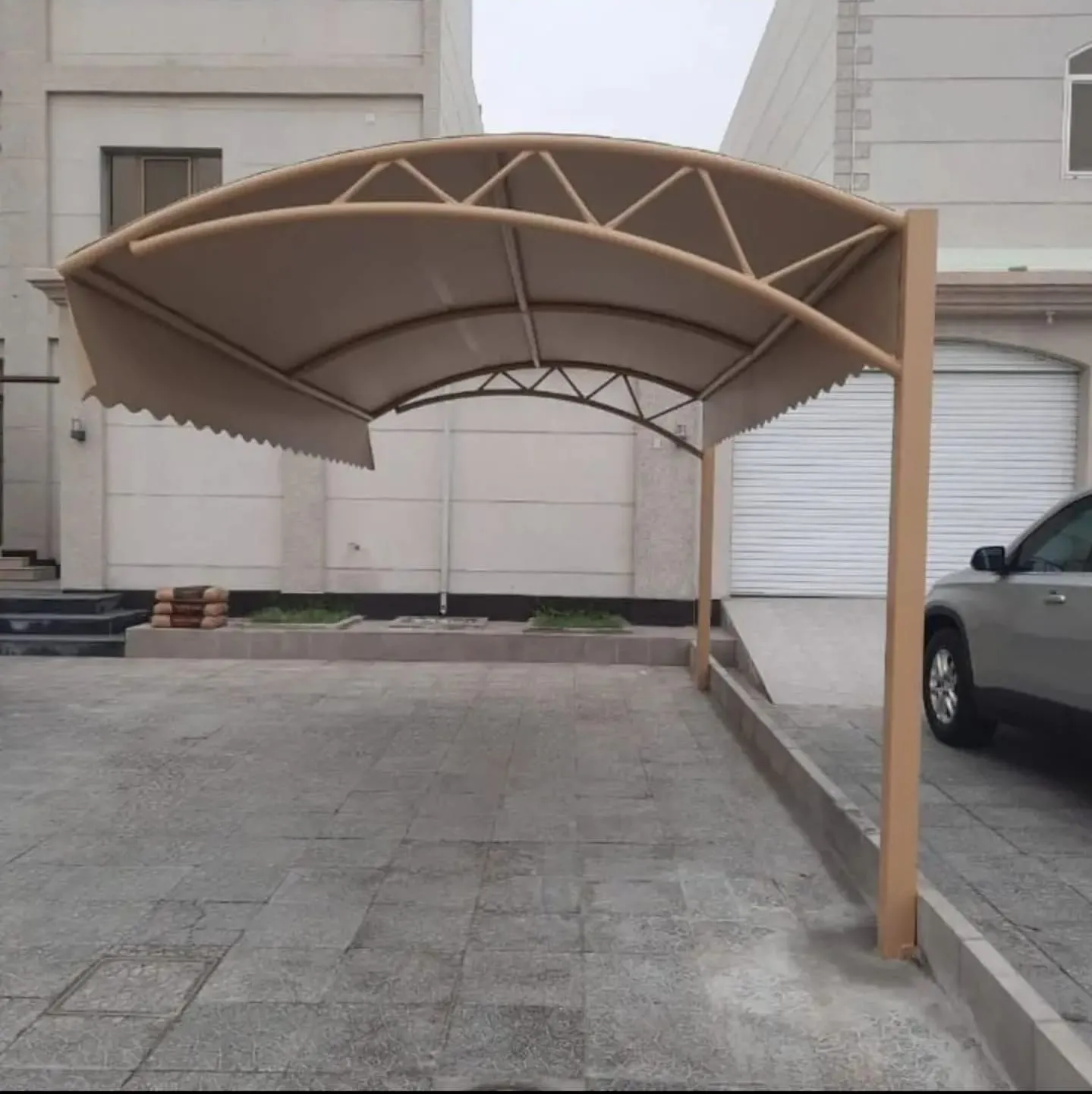 شركةمظلات سيارات حديثة في حي الرمال:لأفضل الأنواع والأسعار