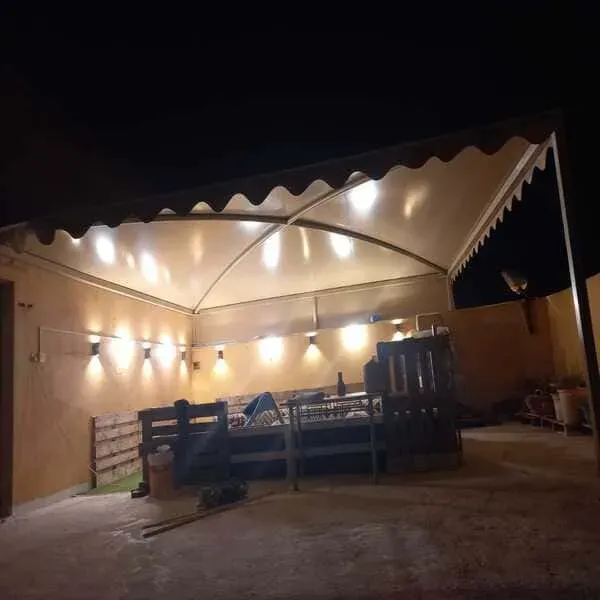 أفضل أنواع قماش مظلات خارجية ومظلات شراع في حي حطين والصحافة