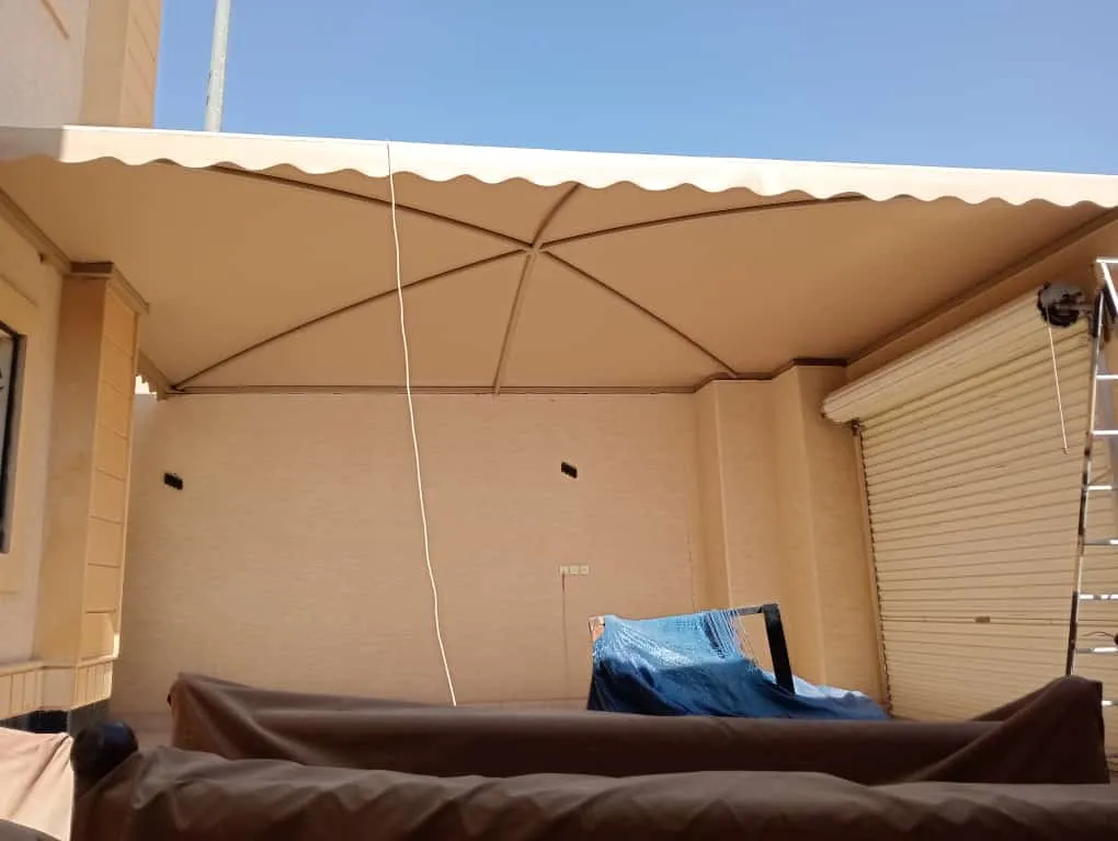 مظلات هرمية حي لبن أفضل مواصفات المظلات الهرمية جميع انواعها