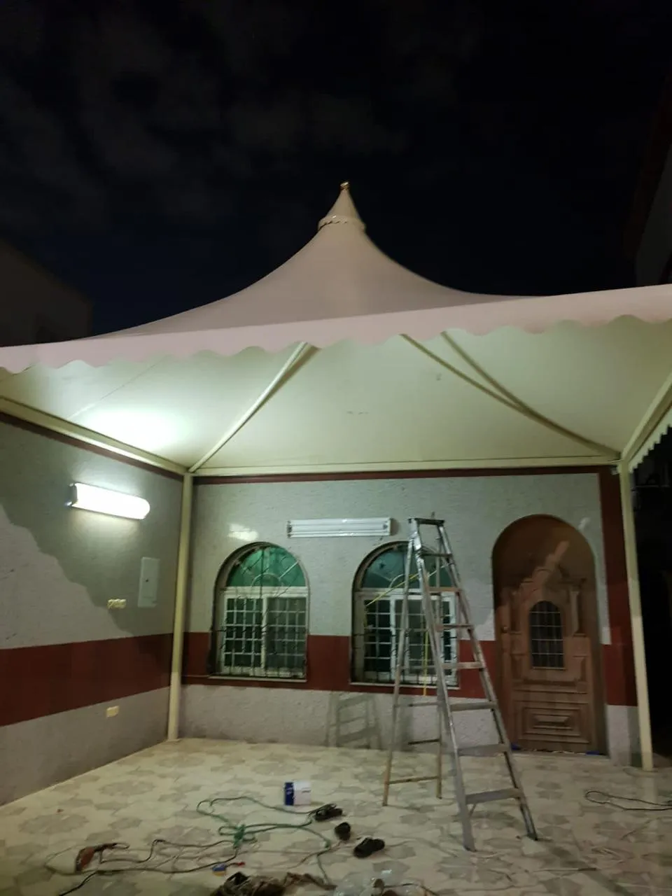 أفضل مظلات حدائق قماش في شمال الرياض لعام 2026 |تصاميم مودرن