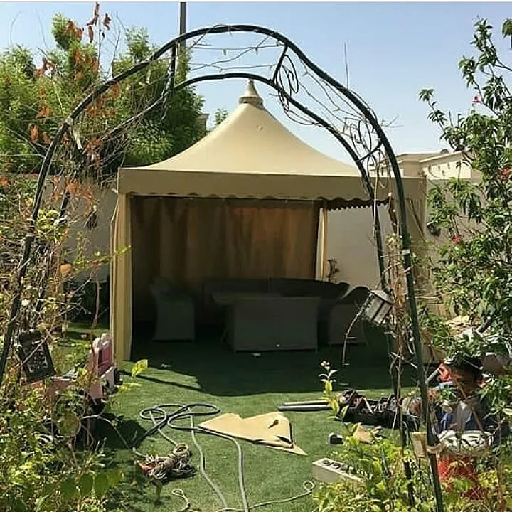 أفضل مظلات حدائق قماش في شمال الرياض لعام 2026 |تصاميم مودرن