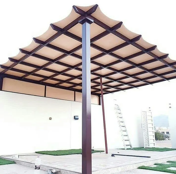 أفضل مؤسسة تركيب مظلات وبرجولات حديد في شمال الرياض