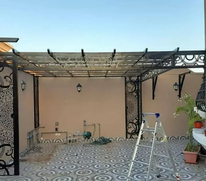 أفكار تصميم مجالس وجلسات خارجية للمنازل والأسطح حي لبن 