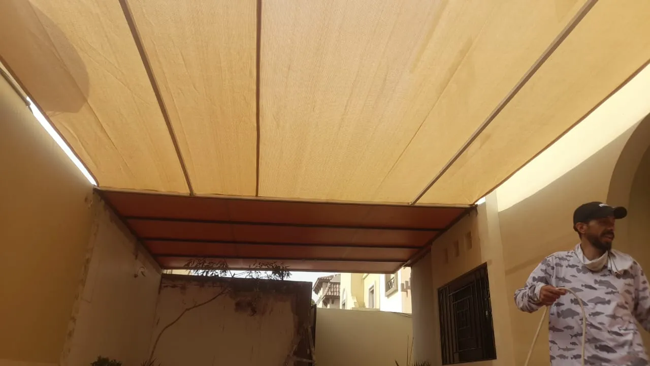 مظلات خارجية للمنازل والسيارات بشمال الرياض:بأفضل الأنواع 