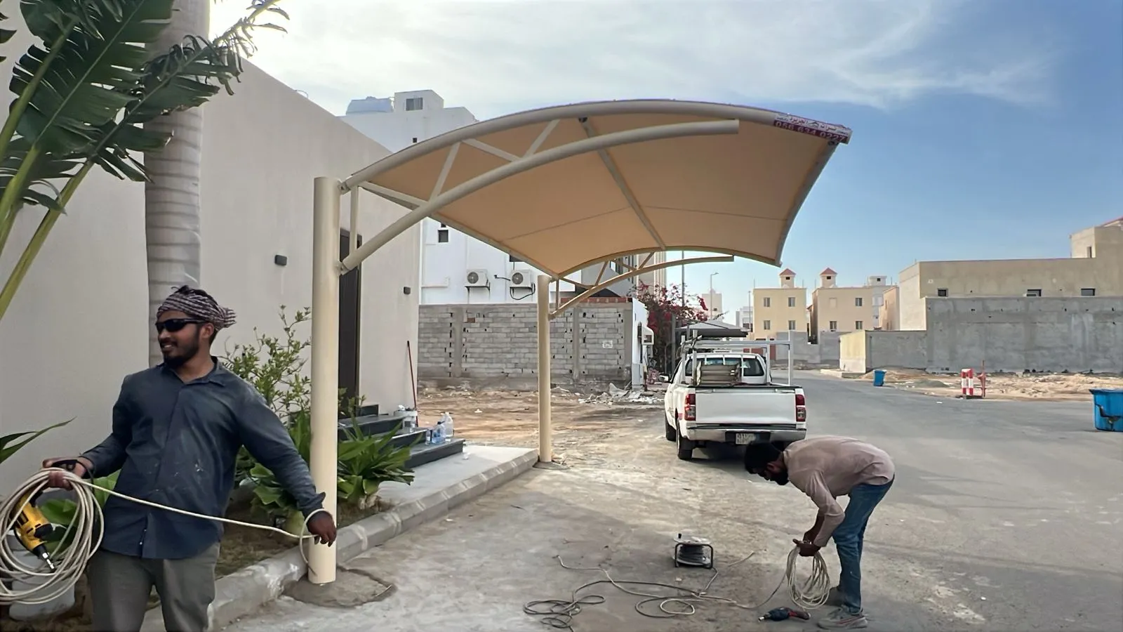 مظلات خارجية للمنازل والسيارات بشمال الرياض:بأفضل الأنواع 