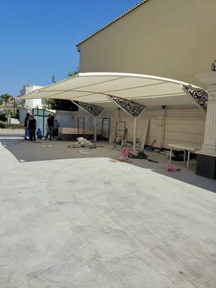 مظلات خارجية للمنازل والسيارات بشمال الرياض:بأفضل الأنواع 