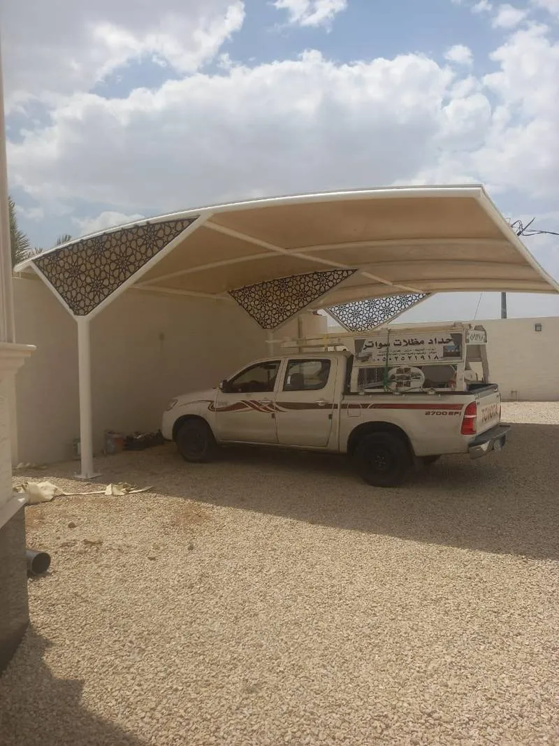 تركيب مظلات سيارات بحي العقيق|بأنواع وتصاميم مظلات السيارات