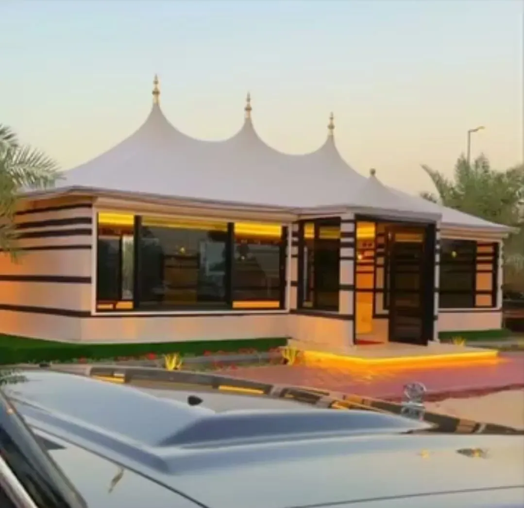 خيمة زجاجية للفلل بحي النخيل:تنفيذ بيوت شعر زجاجية مودرن