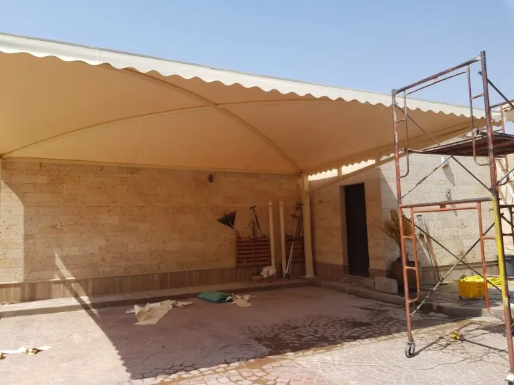 أفضل أنواع مظلات مسابح ومظلات خارجية للمنازل حي الياسمين