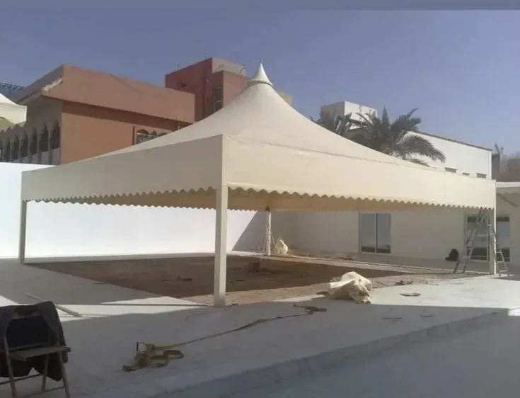 مظلات هرمية في الرياض | تصاميم مودرن حديثة بأسعار تنافسية