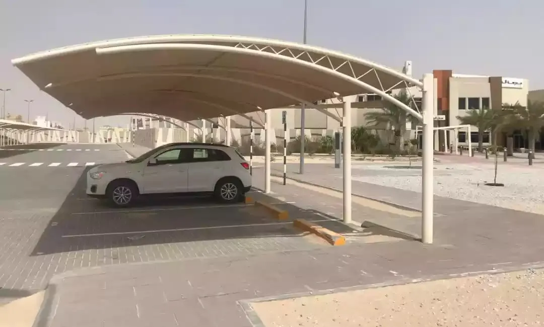 مظلات مشاريع بحي الملقا:لتركيب مظلات القطاعات العامة والخاصة