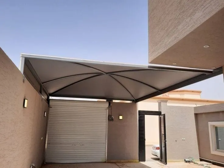 مظلات مشاريع بحي الملقا:لتركيب مظلات القطاعات العامة والخاصة